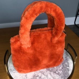 Faux fur mini handbag/crossbody bag from Target